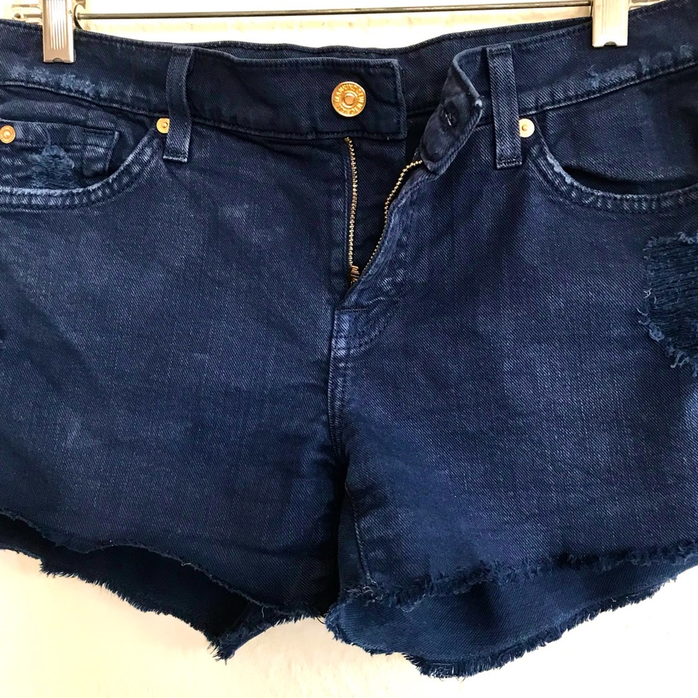 7 For All Mankind Denim Cutt Off - Picture 13 of 16